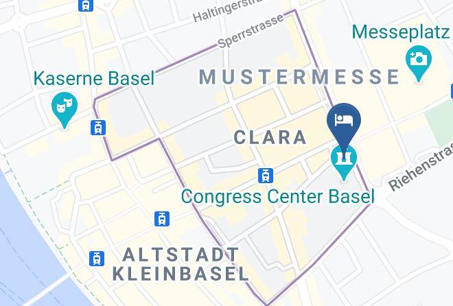 Basel - Swissotel Le Plaza Basel Maps