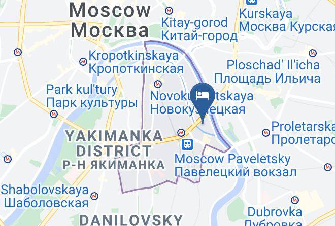 Moscow - Hotel Swissotel Krasnye Holmy Maps