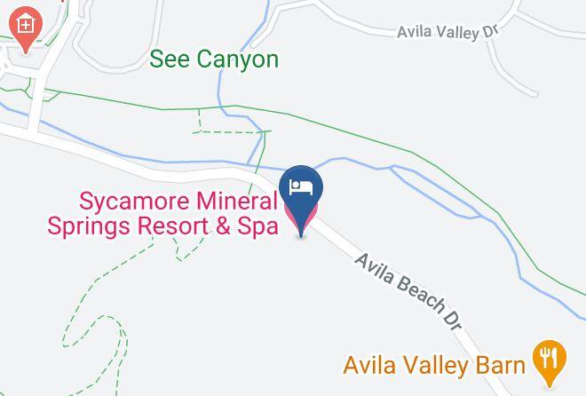 San Luis Obispo - Sycamore Mineral Springs Resort & Spa Maps