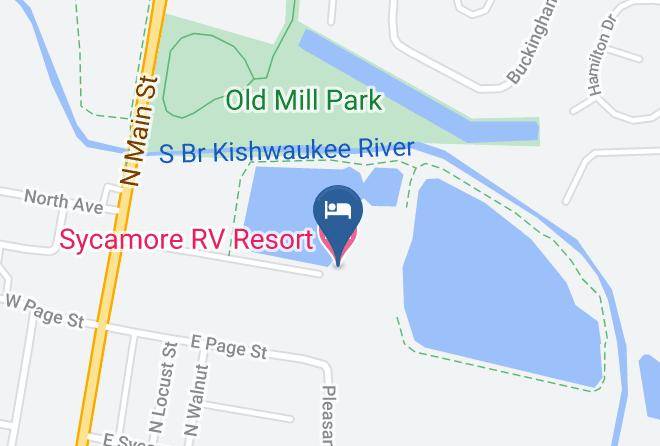 Dekalb - Sycamore Rv Resort Maps