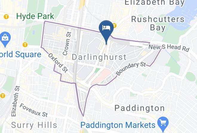 Sydney - Sydney Boutique Hotel Maps