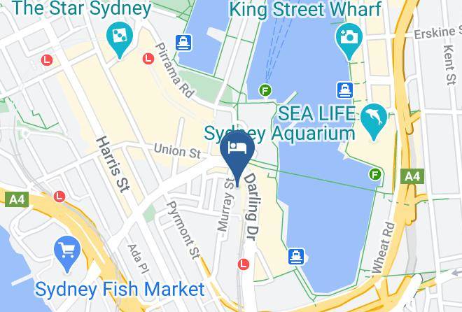 Sydney - Sydney Darling Harbour Waterfront Maps