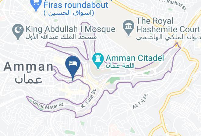 Amman - Sydney Hotel Amman Maps