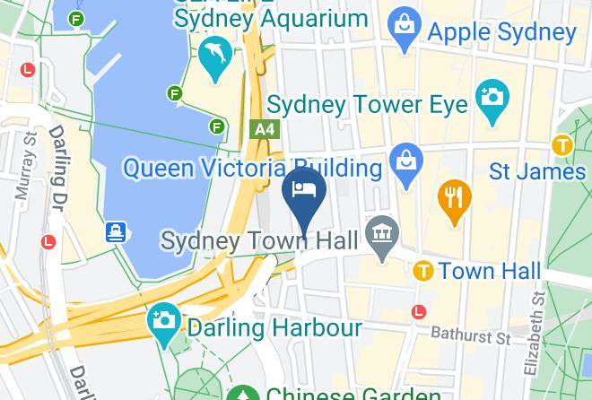Sydney - Sydney Hotel Harbour Suites Maps
