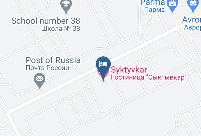 Syktyvkar - Syktyvkar Hotel Maps