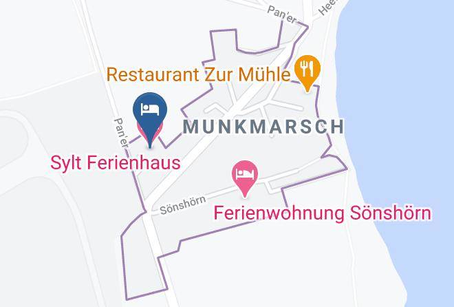 Nordfriesland - Sylt Ferienhaus Maps