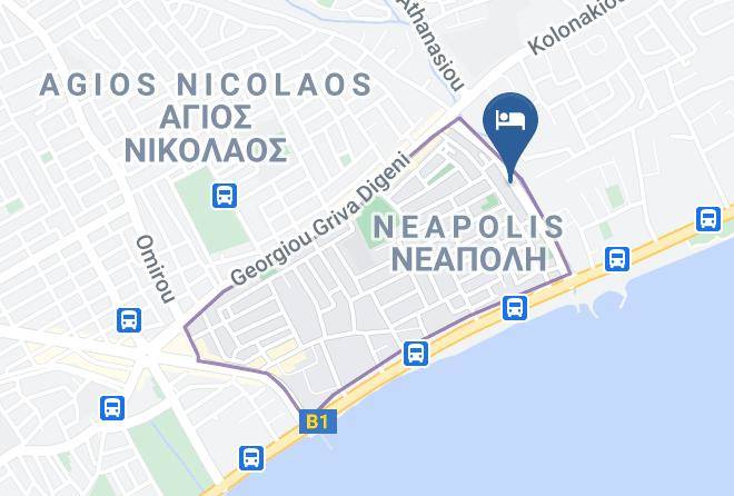 Limassol - Sylva Hotel Limassol Maps