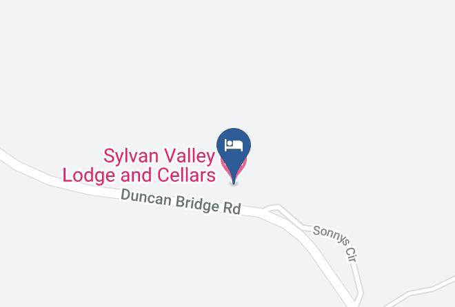 Sylvan Valley Lodge And Cellars Map