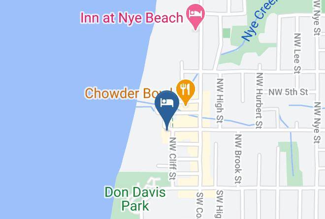 Lincoln - Sylvia Beach Hotel Maps