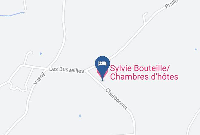 Saone Et Loire - Sylvie Bouteille Chambres D'hotes Maps