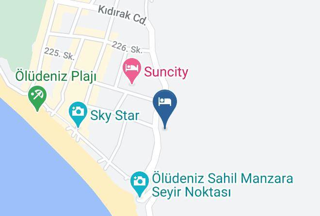 Fethiye - Symbola Oludeniz Beach Hotel Maps