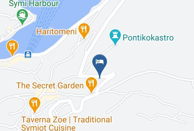Symi Nautilus Luxury Suites Map