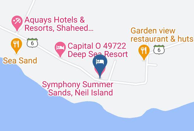 Port Blair - Symphony Summer Sands Neil Island Maps