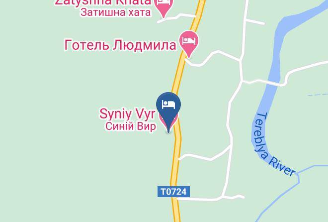 Syniy Vyr Map