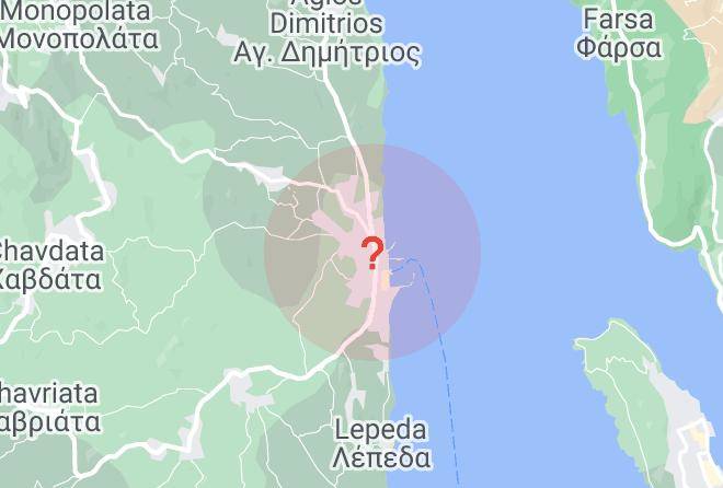 Kefallinia - Synodinou Maria Maps