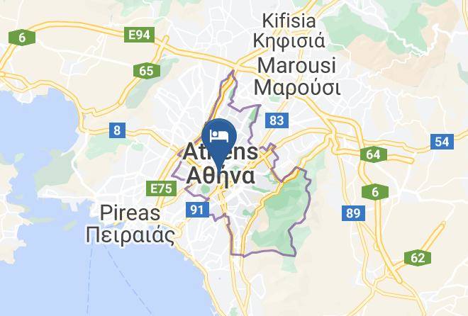 Central Athens - Syntagma Ermou 2bdr Apt Maps