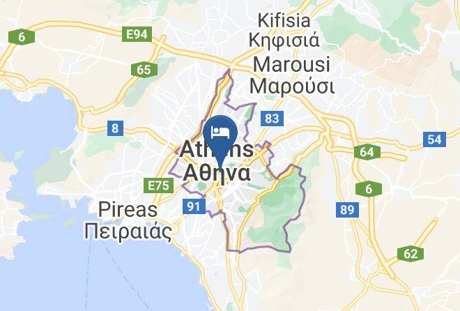 Central Athens - Syntagma Place Inn Place Maps