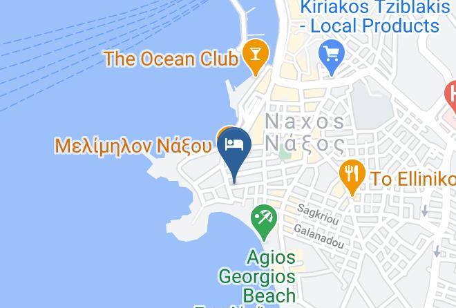 Naxos - Syrianos Hotel Maps