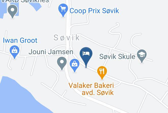 Systra Hotel Sovik Map