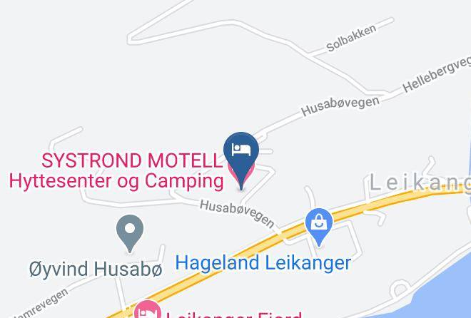 Sogndal - Systrond Motel Maps