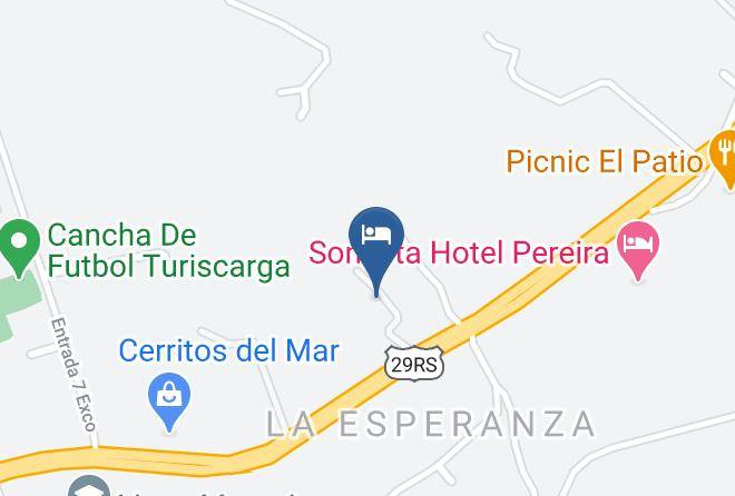 Pereira - Syvanna Hotel Wellness & Spa Maps
