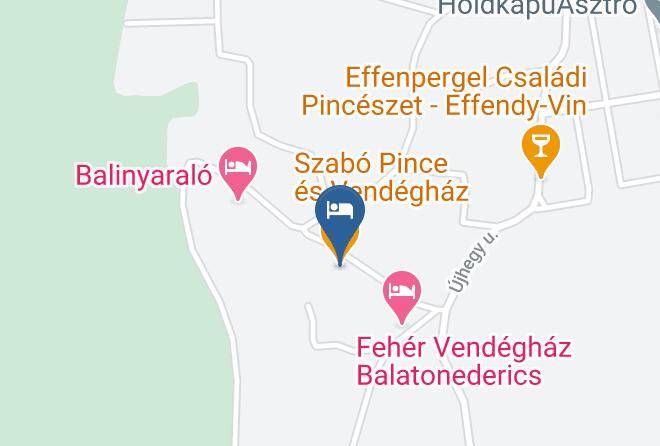 Balatonederics - Szabo Pince Maps