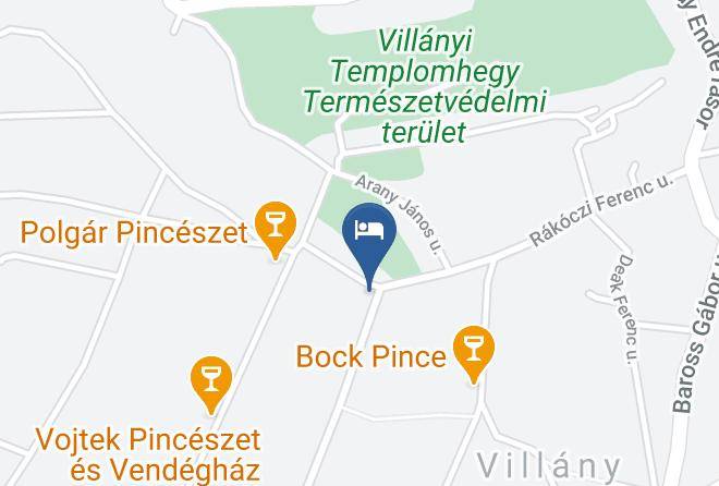 Villany - Szabo Vendeghaz Maps