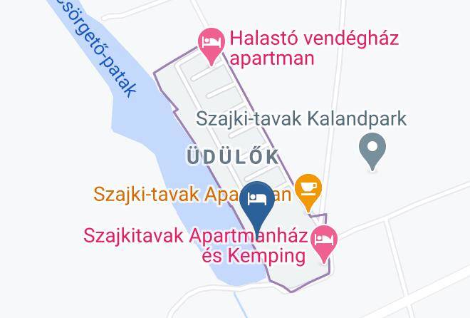Hosszupereszteg - Szajk Beach Maps