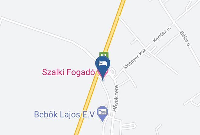 Szalki Fogado Map