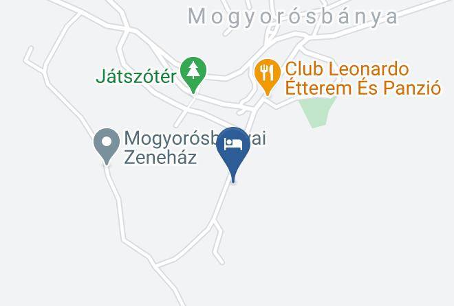 Mogyorosbanya - Szalma Vendeghaz Maps