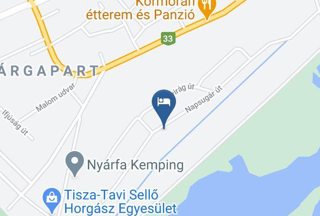 Poroszlo - Szamado Vendeghaz Maps