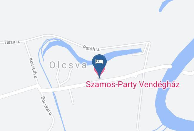 Olcsva - Szamos Party Vendeghaz Maps