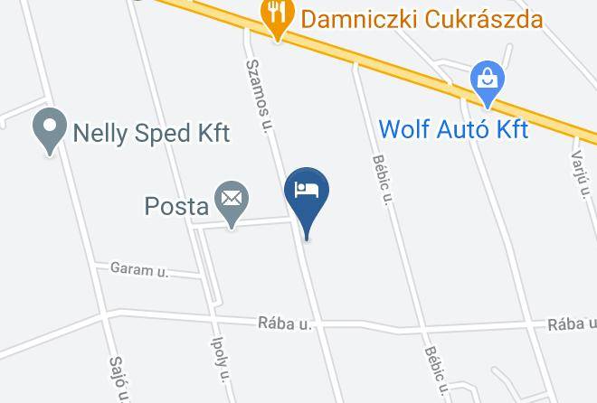 Szekesfehervar - Szamos Vendeghaz Maps