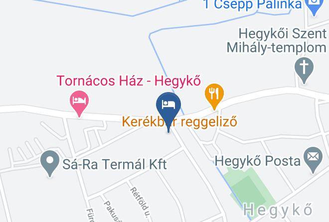 Hegyko - Szanyi Vendeghaz Maps