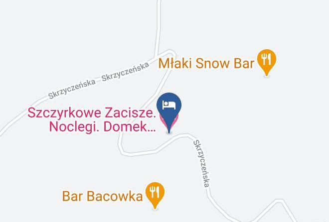 Szczyrkowe Zacisze Noclegi Szczyrk Map