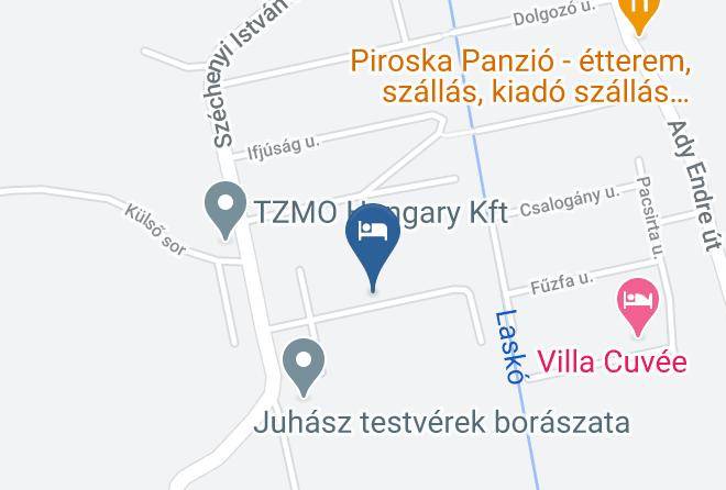 Egerszalok - Szefi Vendeghaz Maps