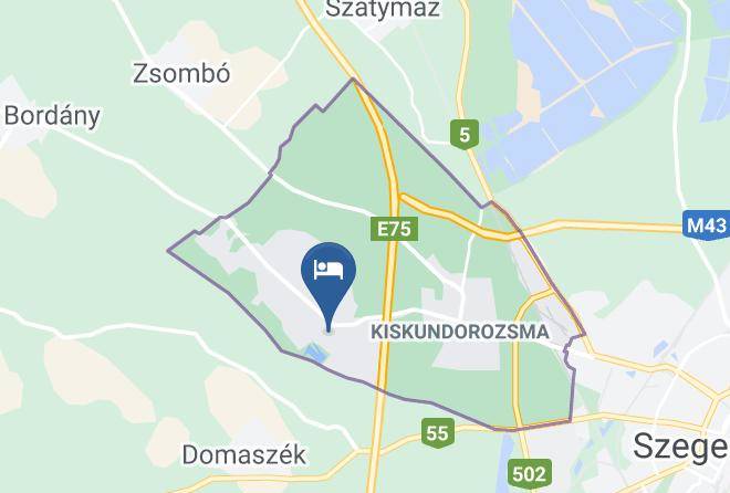 Szeged - Szegedi Furdok Kft Sziksosfurdo Strand Es Kemping Maps