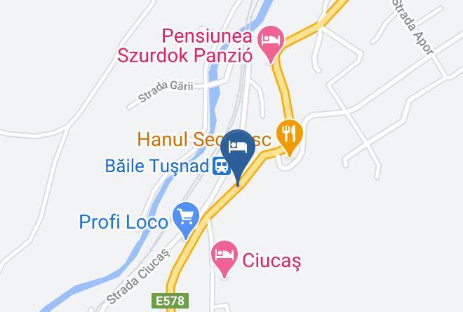 Baile Tusnad - Szekely Fogado Hanul Secuiesc Maps