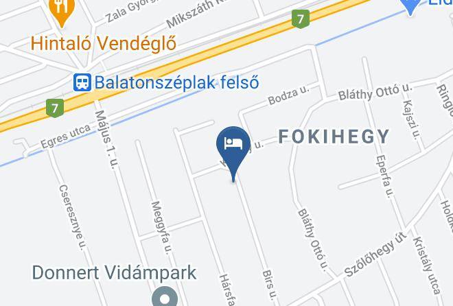 Siofok - Szekely Vendeghaz Maps