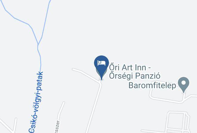 Oriszentpeter - Szekeres Lovasporta Maps