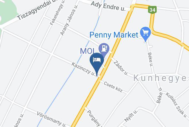 Kunhegyes - Szelkakas Vendegfogado Tekezo Maps