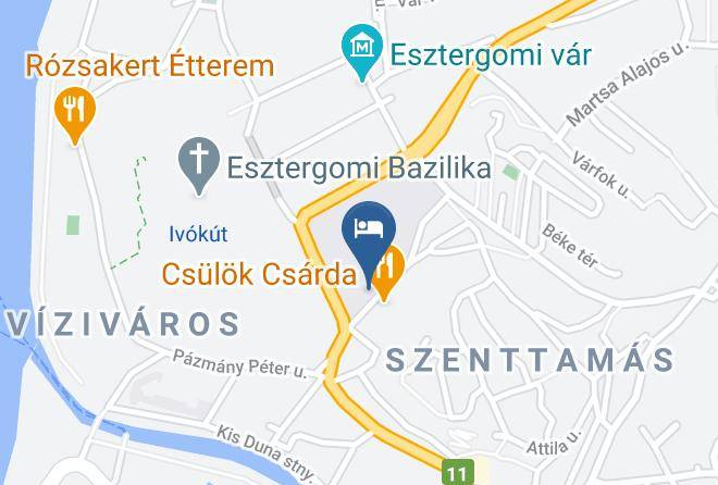 Esztergom - Szent Adalbert Hotel 2 Maps