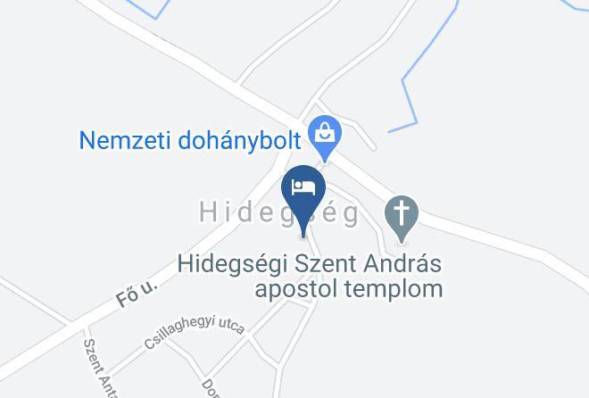 Hidegseg - Szent Andras Fogado Es Pince Maps