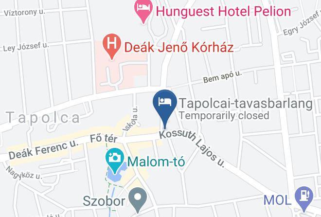 Tapolca - Szent Gyorgy Panzio Maps