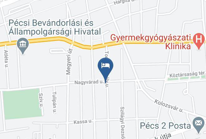 Pecs - Szent Gyorgy Residence Maps