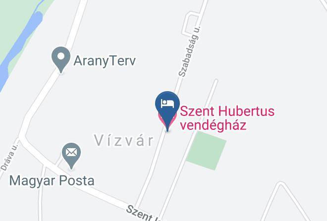 Szent Hubertus Vendeghaz Map