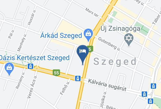 Szeged - Szent Imre College Maps