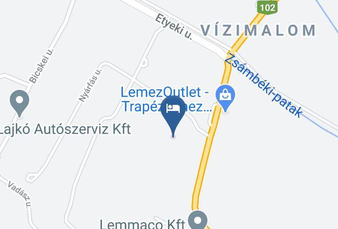 Zsambek - Szepia Bio & Art Hotel Maps