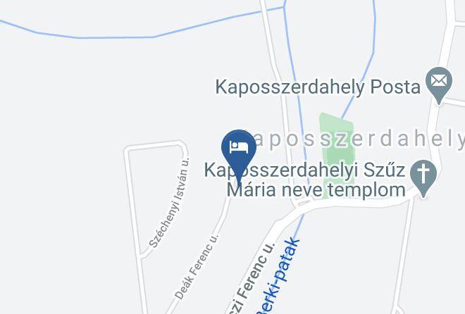 Kaposszerdahely - Szepkilato Vendeghaz Maps