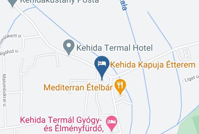 Kehidakustany - Szerencsemak Breakfast Kehida Maps